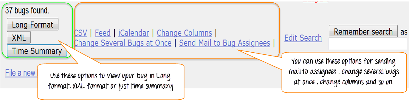 Use Simple Search Option in Bugzilla