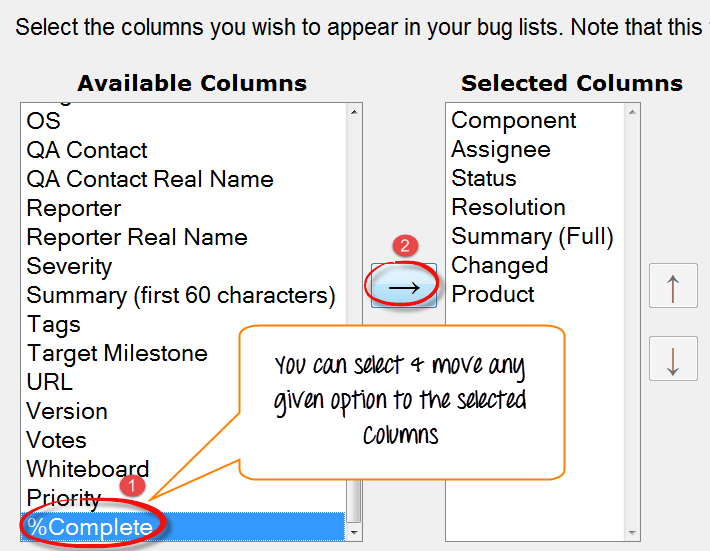 Add or Remove a Column to Default Search Screen