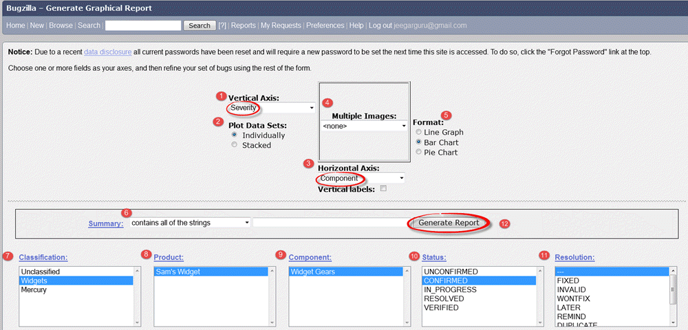 Create Graphical Reports