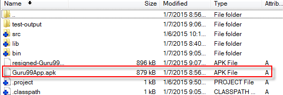 First Test with Selendroid