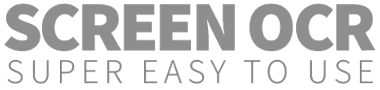 Easy Screen OCR