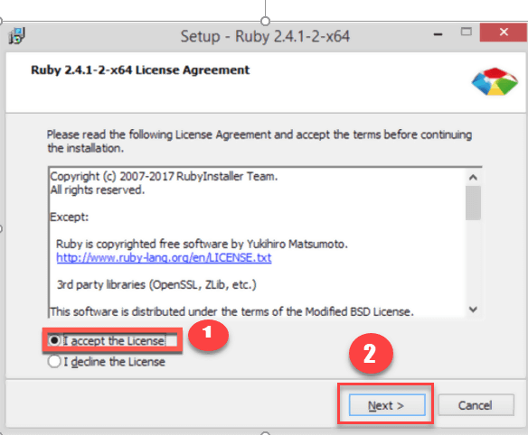 Download and Install Ruby on Windows