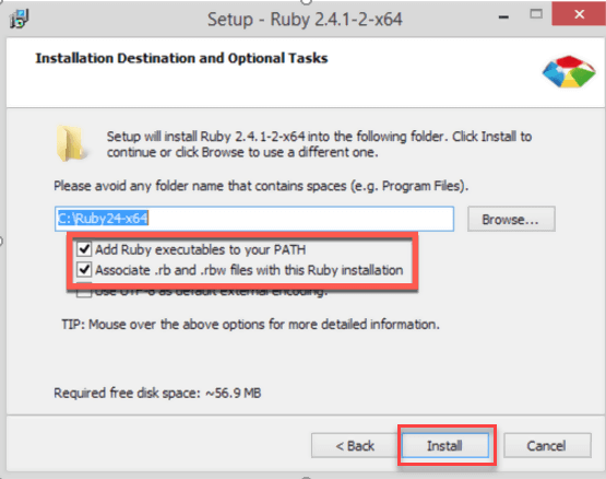 Download and Install Ruby on Windows