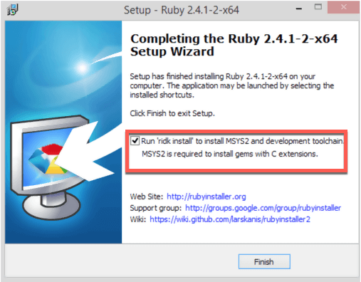 Download and Install Ruby on Windows