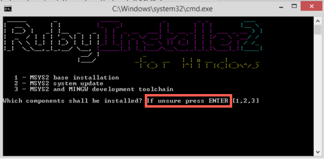 Download and Install Ruby on Windows