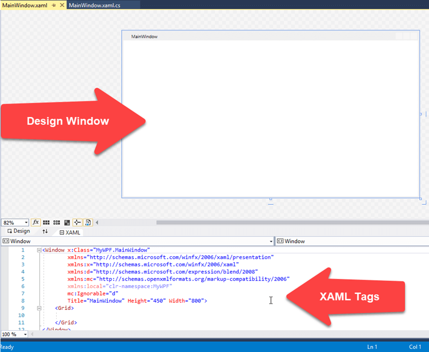 Create your first WPF Application