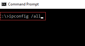 Find Your MAC Address