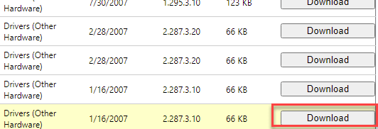 update drivers manually