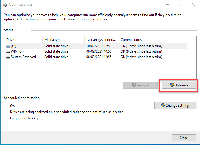 Defrag Your Hard Disk