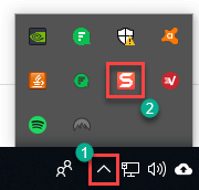 Share using Skype, WhatsApp, Facebook