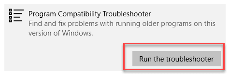 Run Hardware and Device Troubleshooter