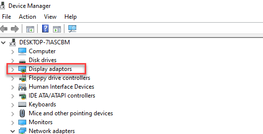 Update or Reinstall your Graphics Driver
