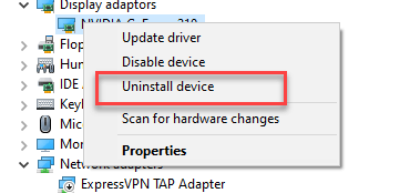 Uninstall and Reinstall Drivers