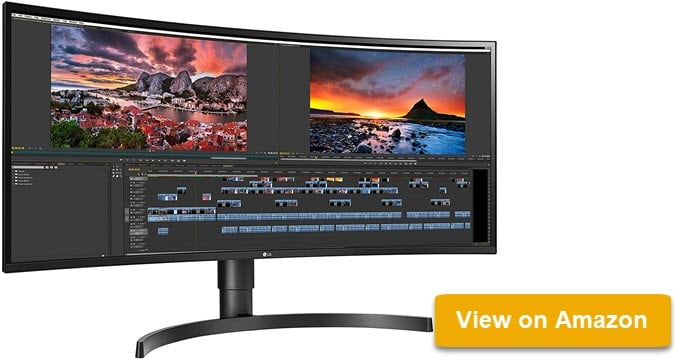 LG 34WN80C-B – Best UltraWide Curved WQHD IPS Display Monitor