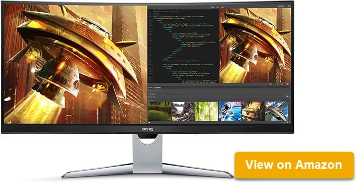 BenQ EX3501R – Best Curved Ultrawide Monitor