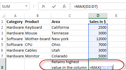Excel Formula Interview Questions