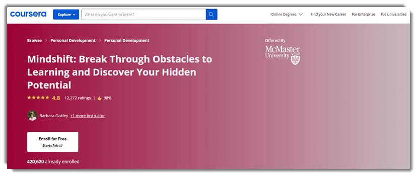 Mindshift: Break Through Obstacles