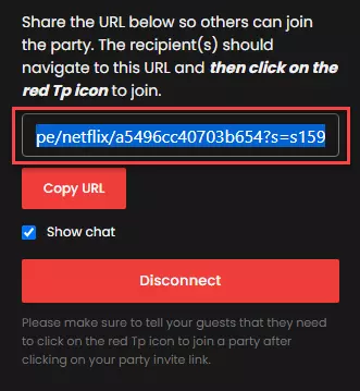 use Netflix TeleParty