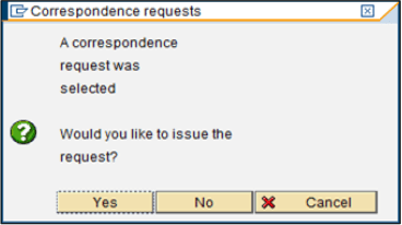 Correspondence Printing