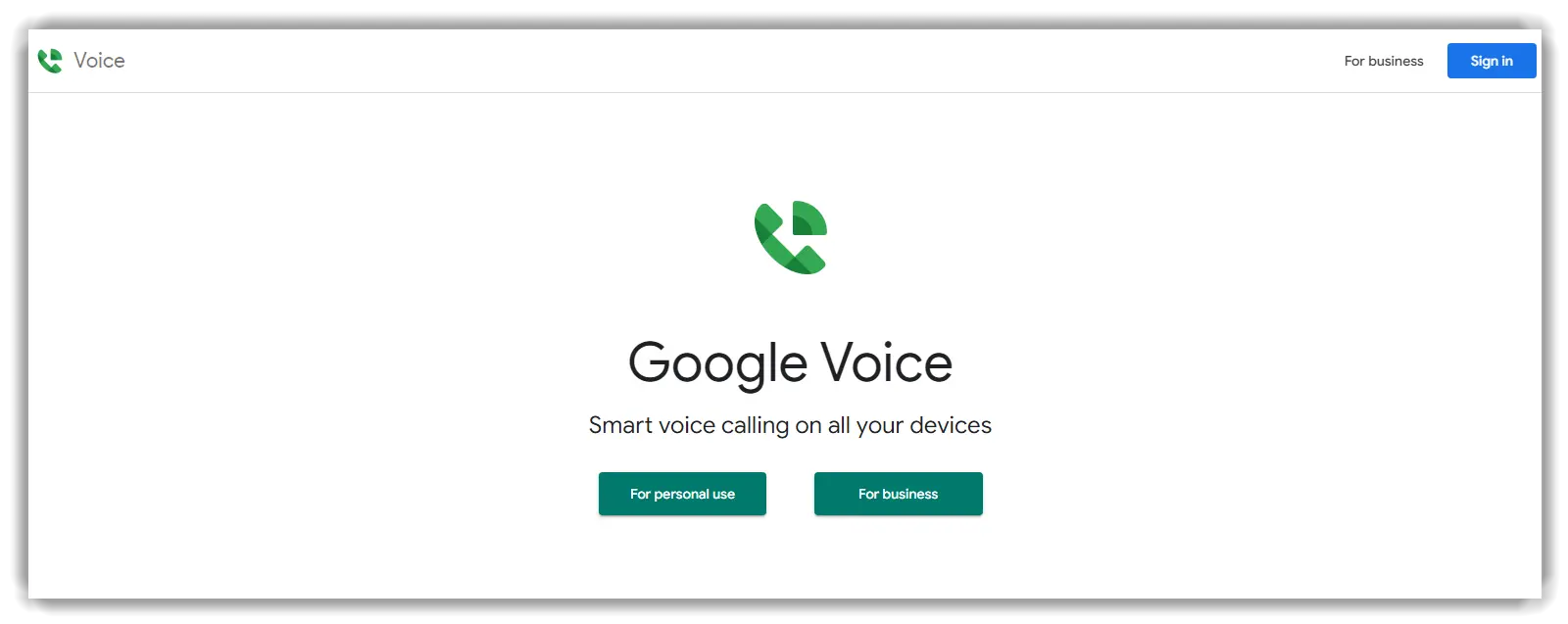 Google Voice