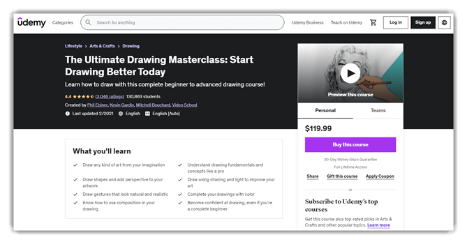 Ultimate Drawing Masterclass