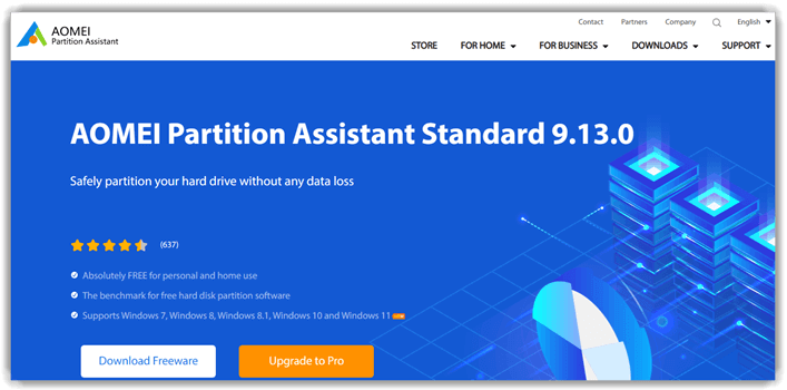 AOMEI Partition Assistant SE