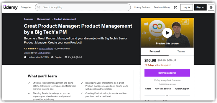Become a Product Manager