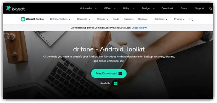 dr.fone - Android Toolkit