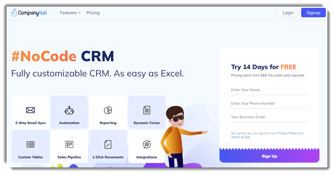 CompanyHub CRM