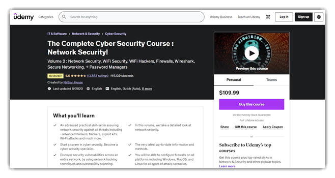 The Complete Cyber Security Course: Network Security
