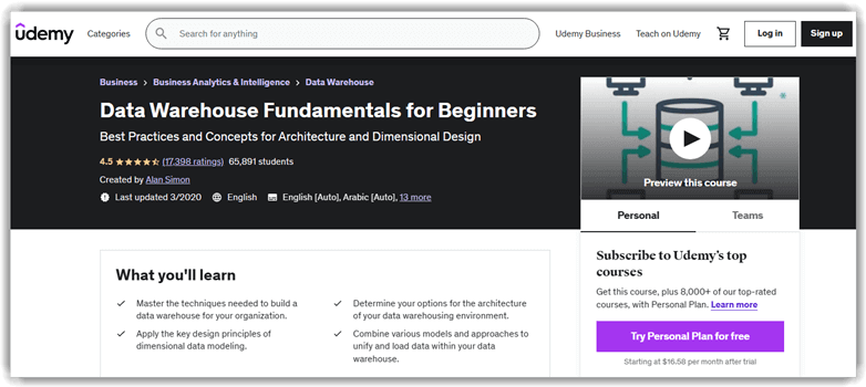 Data Warehouse Fundamentals