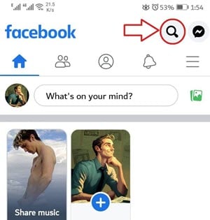 Locate the Facebook Profile URL On Mobile App