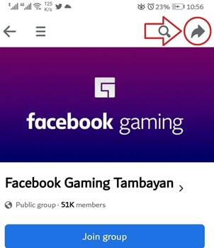 Find Facebook Groups Link using Computer