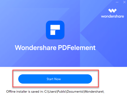 Using PDF Editor Wondershare