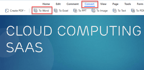 Using PDF Editor Wondershare