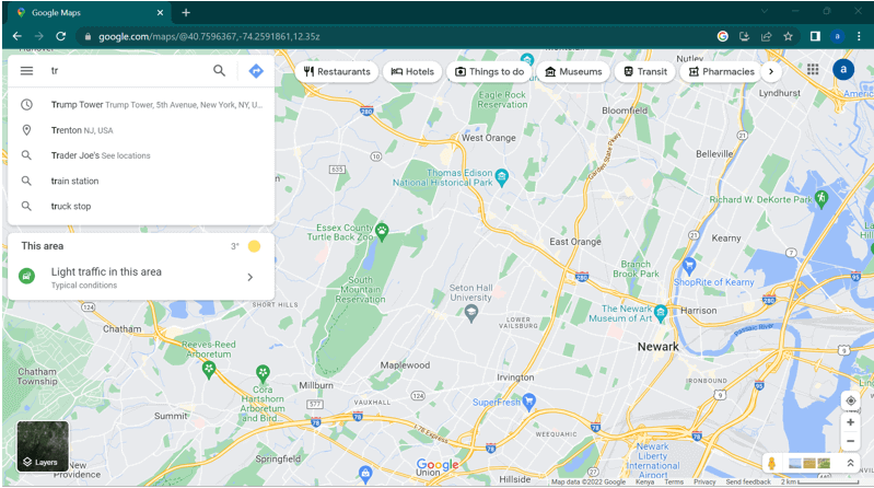 How to manually drop a pin on Google Maps