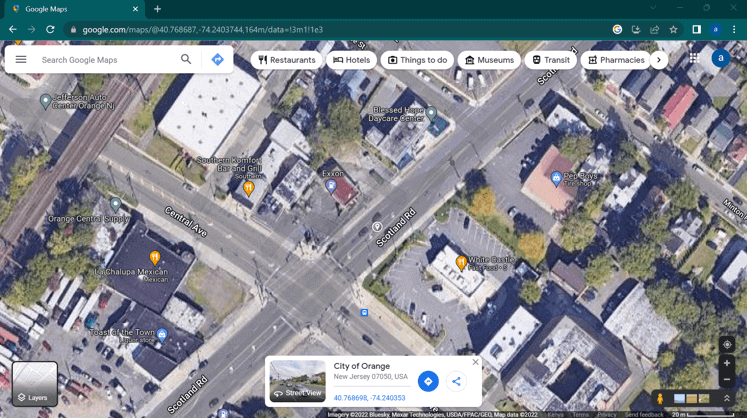How to manually drop a pin on Google Maps