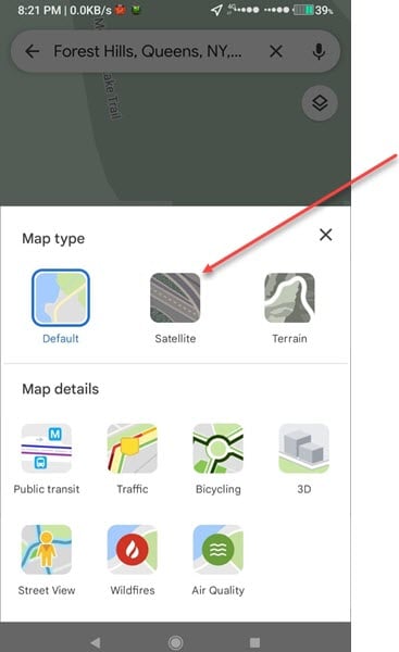 How to manually drop a pin on Google Maps