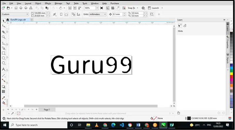 Open EPS File using CorelDraw