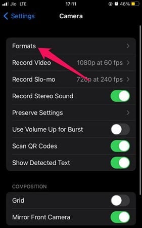Automatic JPEG photo saving on iPhone