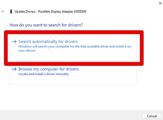 Update Graphics Card Drivers