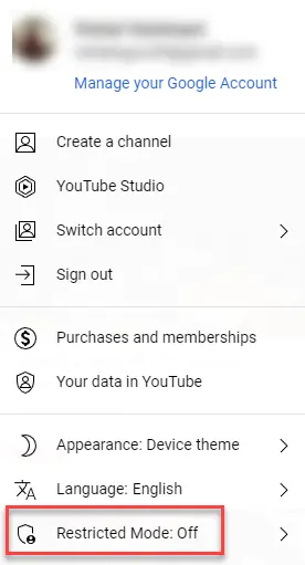 How to Turn Off Restricted Mode