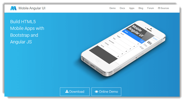 Mobile Angular UI