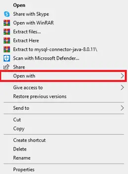 Run JAR File Using Java Runtime Environment