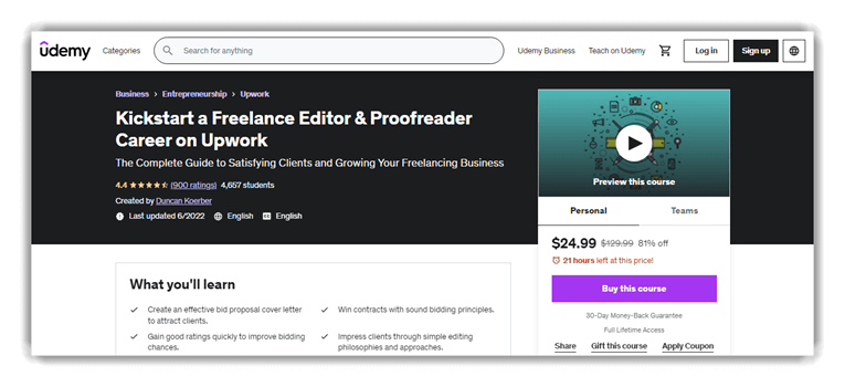 Kickstart a Freelance Editor & Proofreader Career on Upwork