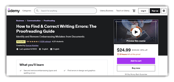How to Find & Correct Writing Errors: The Proofreading Guide