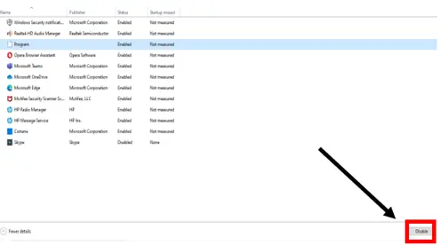 Remove overloading Of Startup Programs