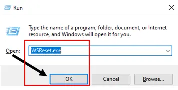 Clearing Windows Storage Cache