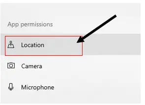 Delete the Location Cache