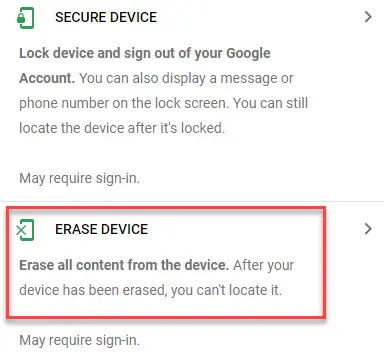 Use the Android Device Manager